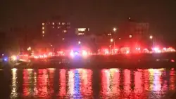 Large emergency response to incident in Charles River at Mass. Ave. Bridge