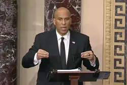 Cory Booker Optimizes Coverage of Marathon Senate Speech To Ink Book Deal