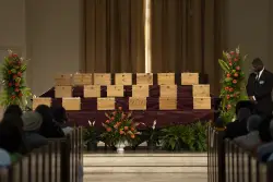 Skulls once subject to racist study in Germany are laid to rest in New Orleans